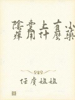 阴囊上有小疙瘩痒用什么药