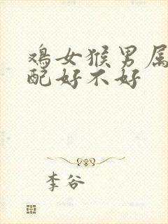 鸡女猴男属相婚配好不好