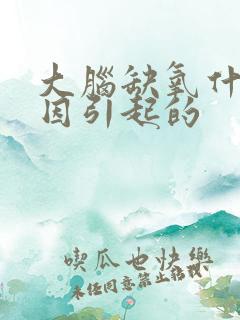 大脑缺氧什么原因引起的