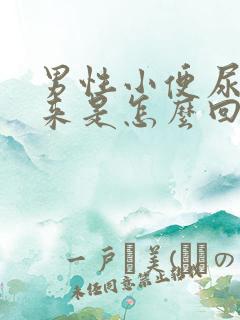 男性小便尿不出来是怎么回事