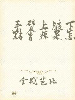 手臂上腋下长红点会痒是怎么回事