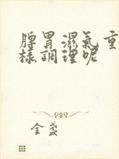 脾胃湿气重该怎样调理呢