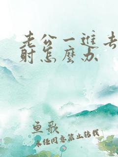 老公一进去就想射怎么办