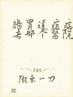 肠胃道疾病一般去哪个医院治比较好