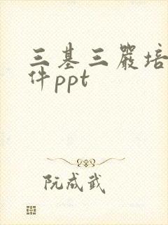 三基三严培训课件ppt