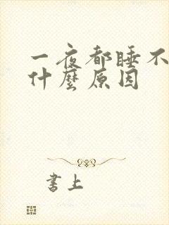 一夜都睡不着是什么原因