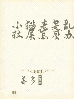 小猫老是乱拉尿拉屎怎么办