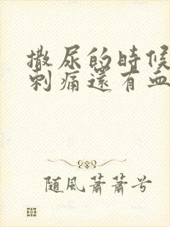 撒尿的时候尿道刺痛还有血是什么原因