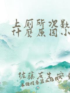 上厕所次数多是什么原因小便