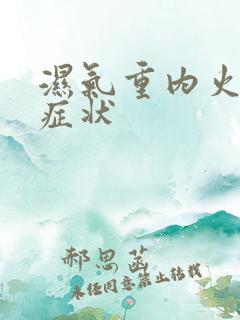 湿气重内火旺的症状