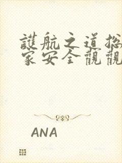 护航之道总体国家安全观观后感1000字