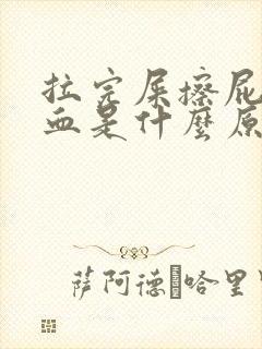 拉完屎擦屁股有血是什么原因