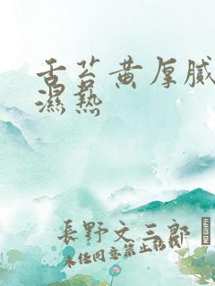 舌苔黄厚腻脾胃湿热