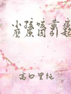 小孩咳黄痰是什么原因引起的