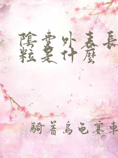 阴囊外表长小肉粒是什么