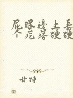 屁眼边上长了一个疙瘩硬硬的疼