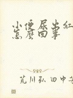 小便尿出红色是怎么回事