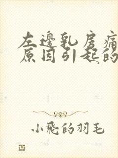 左边乳房痛什么原因引起的女性