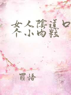 女人阴道口有两个小肉粒