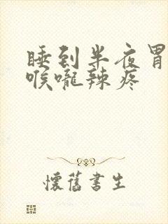 睡到半夜胃反流喉咙辣疼