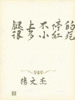 腿上不停的长了很多小红疙瘩