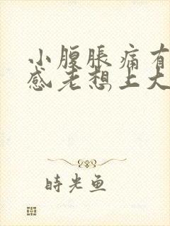 小腹胀痛有下坠感老想上大便