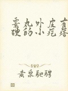 睾丸外皮有个硬硬的小疙瘩