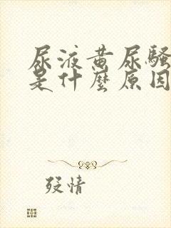 尿液黄尿骚味重是什么原因