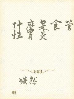 什么是食管反流性胃炎