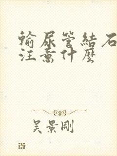 输尿管结石饮食注意什么