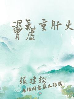 湿气重肝火旺脾胃虚