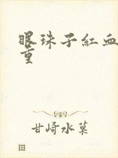 眼珠子红血丝严重