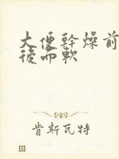 大便干燥前面硬后面软