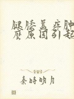 腿膝盖疼肿是什么原因引起的