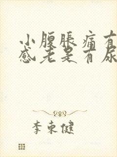 小腹胀痛有下坠感老是有尿意