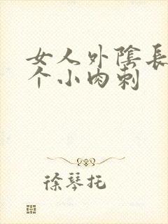 女人外阴长了一个小肉刺