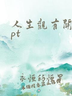 人生观有关的ppt