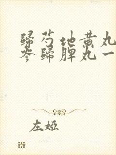 归芍地黄丸和人参归脾丸一起吃