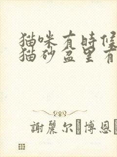 猫咪有时候拉在猫砂盆里有时候乱拉