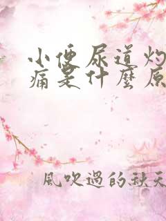 小便尿道灼热刺痛是什么原因