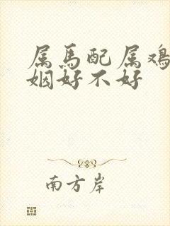 属马配属鸡的婚姻好不好