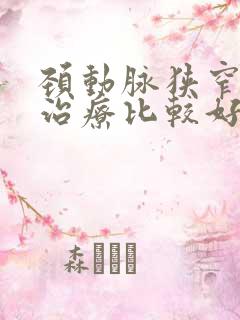 颈动脉狭窄哪里治疗比较好