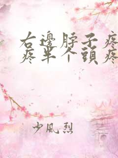 右边脖子疼肩膀疼半个头疼