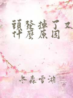 头发掉了又长是什么原因