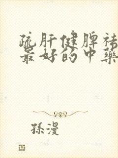 疏肝健脾祛湿气最好的中药方剂