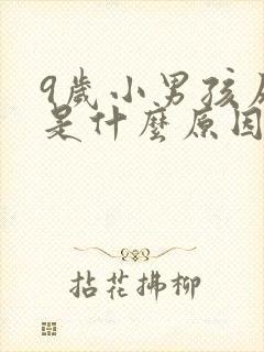 9岁小男孩尿床是什么原因