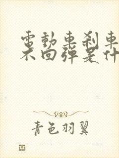 电动车刹车把手不回弹是什么原因