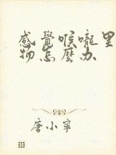 感觉喉咙里有异物怎么办