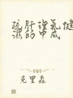 疏肝理气健脾祛湿的中成