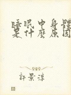 睡眠中身体抖动是什么原因